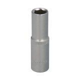 Llave Vaso 1/2" Hexagonal Larga 13 mm, Perfil de 6 caras, Acero Cromo Vanadio, Aristas Redondas al por Mayor | Almacén de Ferret