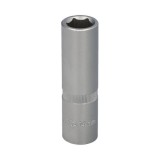 Llave Vaso 1/2" Hexagonal Larga 14 mm, Perfil de 6 caras, Acero Cromo Vanadio, Aristas Redondas al por Mayor | Almacén de Ferret