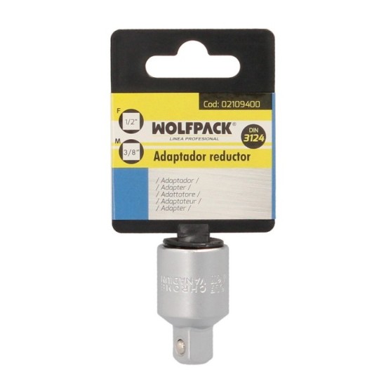 Adaptador Reductor  1/2" Hembra A 3/8" Macho Acero Cromo Vanadio, Aristas Redondas, Reductor Carraca, al por Mayor | Almacén de 