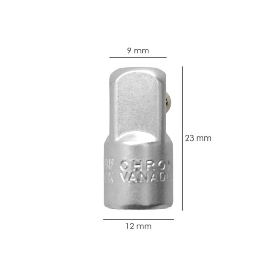 Adaptador Aumentador 1/4" Hembra 3/8" Macho al por Mayor | Almacén de Ferretería