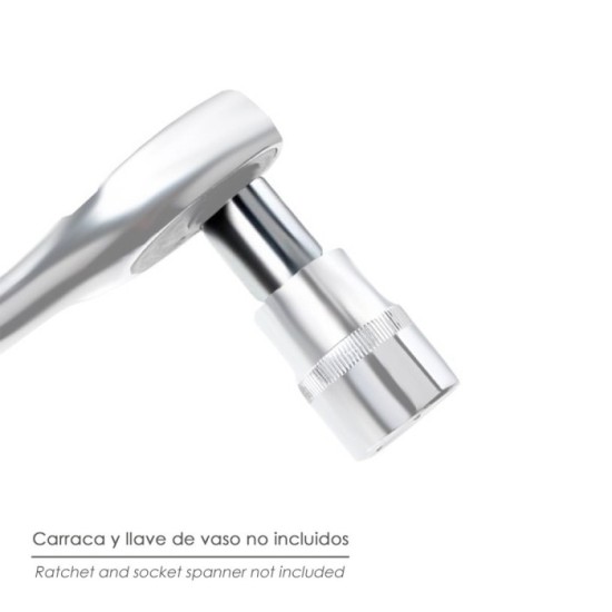 Adaptador Aumentador 1/4" Hembra 3/8" Macho al por Mayor | Almacén de Ferretería