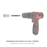 Adaptador Para Llaves De Vasos De 1/4" al por Mayor | Almacén de Ferretería