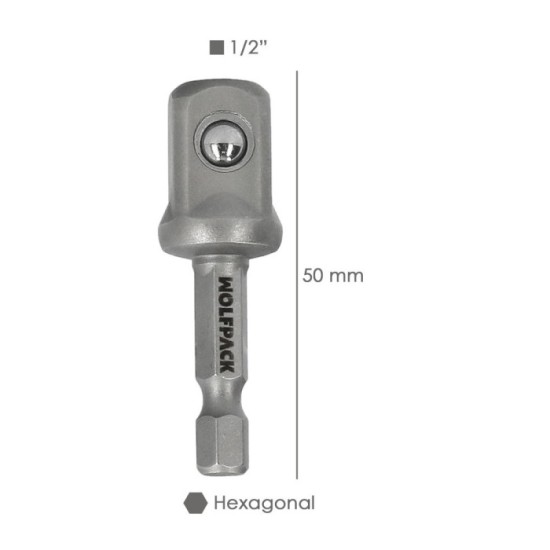 Adaptador Para Llaves De Vasos De 1/2" al por Mayor | Almacén de Ferretería