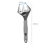 Llave Ajustable Gran Apertura Compact, Cromo Vanadio 8" Llave Inglesa, Llave De Expansion, Llave Gran Apertura al por Mayor | Al