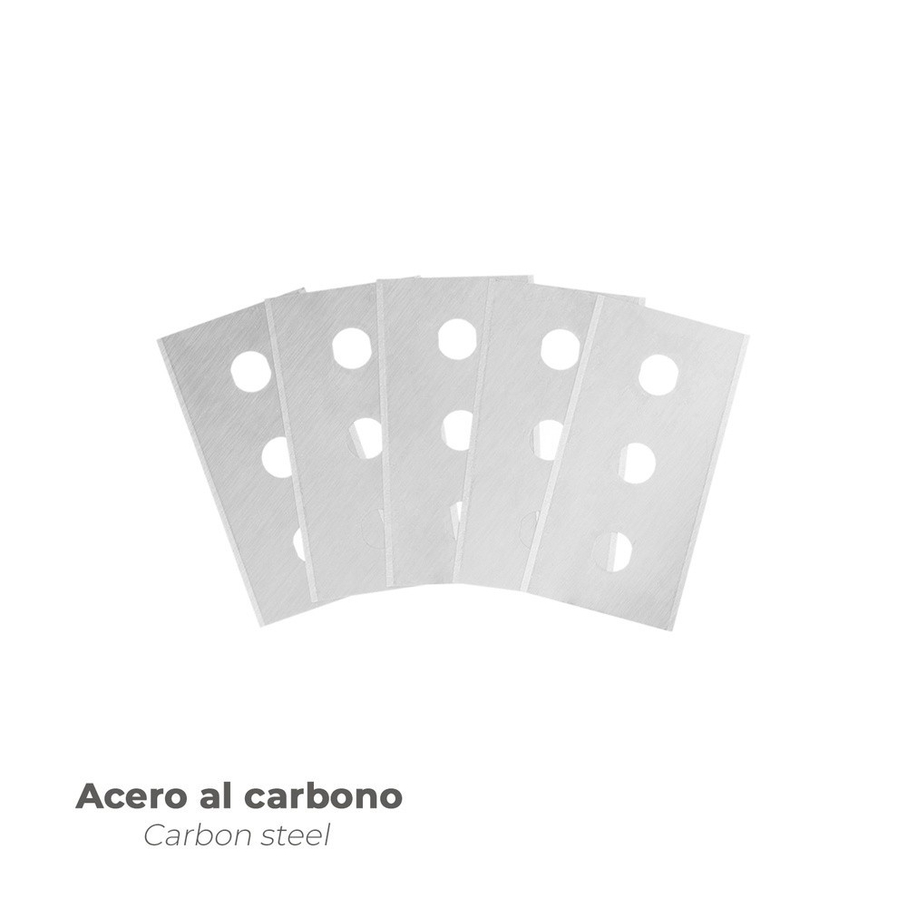 Hoja Rectangular Rascavidrios Domestico ( 5 piezas) al por Mayor | Almacén de Ferretería