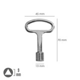 Llave Cierre Triangulo 193 9 mm, al por Mayor | Almacén de Ferretería