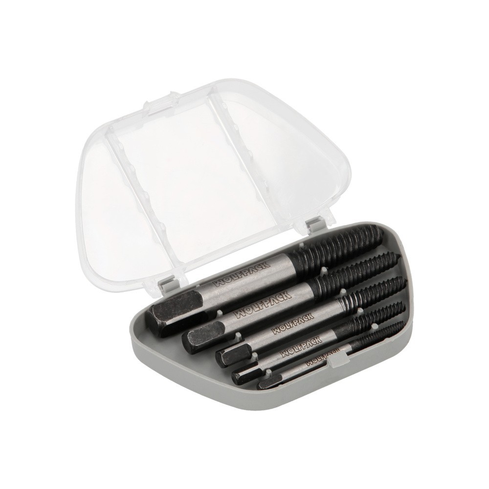 Juego Extractores Conicos Para Tornillos (5 Piezas), Medidas 3 A 18 mm, Extractor Tornillos, Saca Tornillos, al por Mayor | Alma