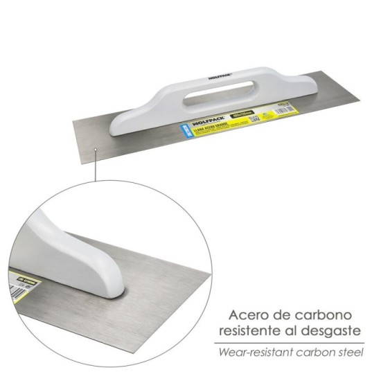 Llana Acero Grande 480x130 mm, al por Mayor | Almacén de Ferretería