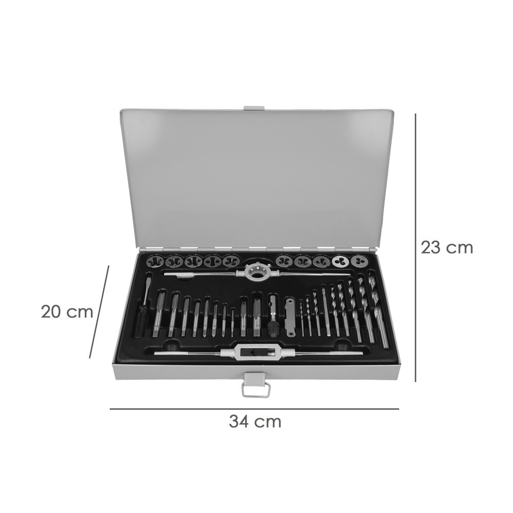 Juego De Machos y Terrajas 34 Piezas al por Mayor | Almacén de Ferretería
