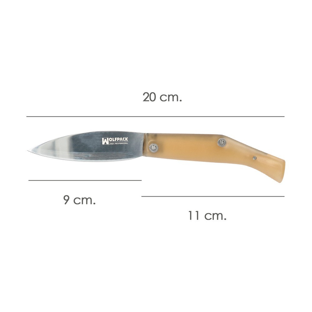 Navaja Wolfpack Modelo Nacar 11,2 cm, cerrada al por Mayor | Almacén de Ferretería