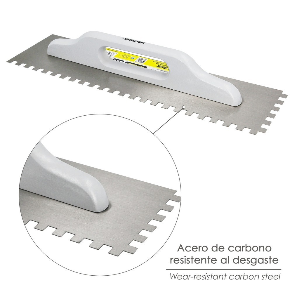Peine Acero Grande 480x130 mm, Dientes 10 mm, al por Mayor | Almacén de Ferretería