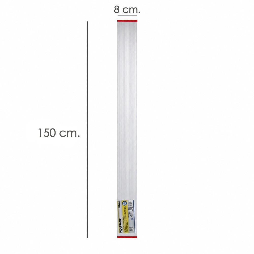 Regla Aluminio Rectangular Para Alisar Mortero 80x20 mm, Longitud 150 cm, al por Mayor | Almacén de Ferretería