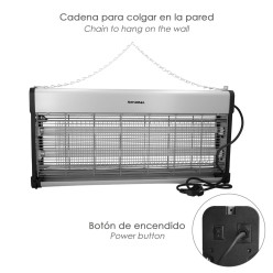 Exterminador De Insectos 40 W,
