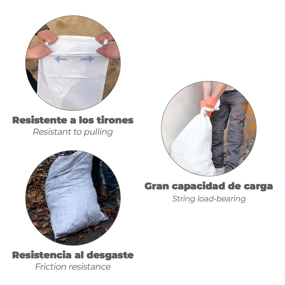 Saco Obra Rafia 60x100 Cm al por Mayor | Almacén de Ferretería