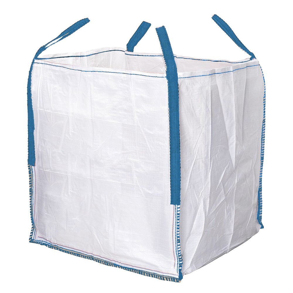 Saco Obra Big Bag Rafia  90x90x90cm, Carga máxima seg, 1,000Kg, al por Mayor | Almacén de Ferretería