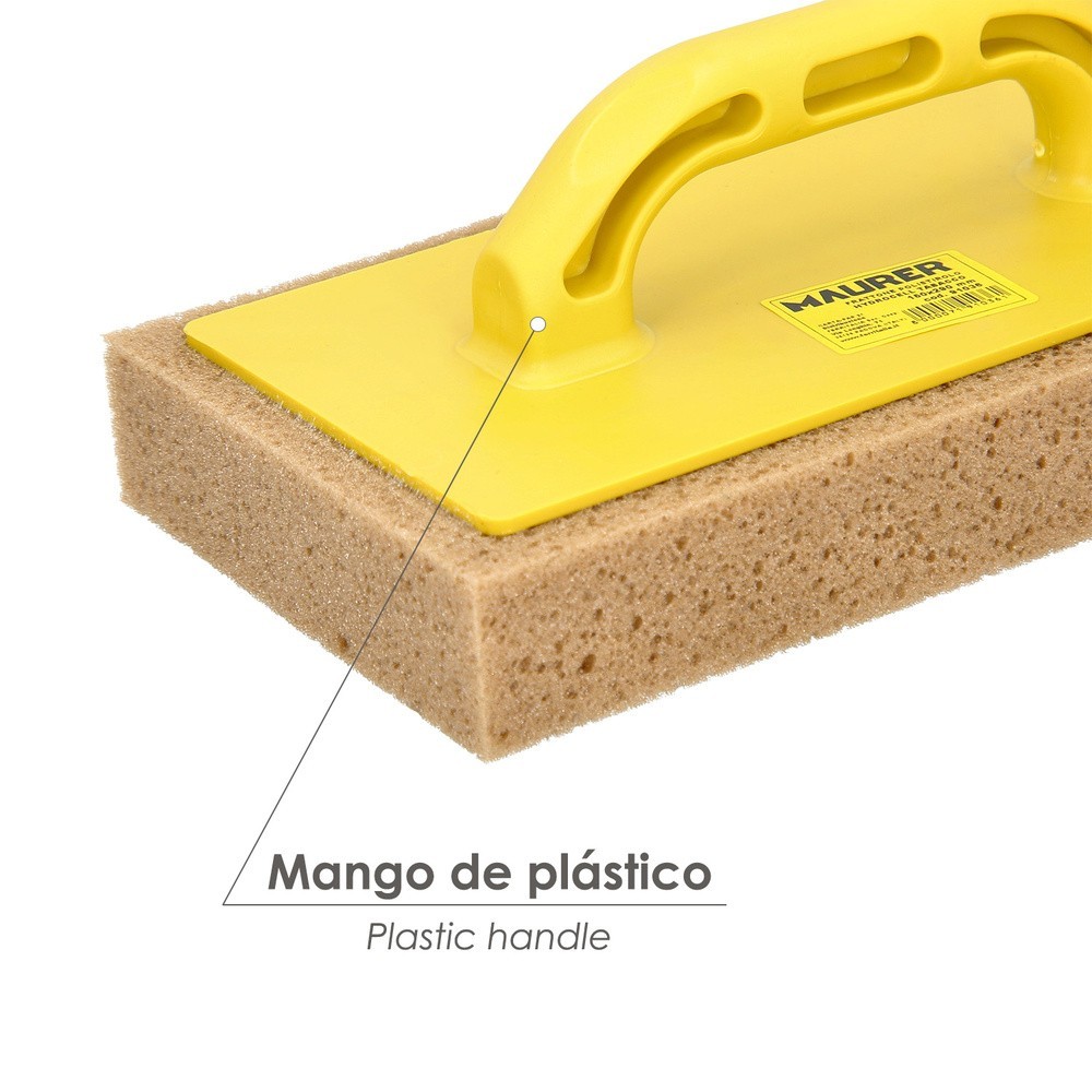 Talocha Fibra De Vidrio Con Esponja Plus 14 x 29 cm, al por Mayor | Almacén de Ferretería