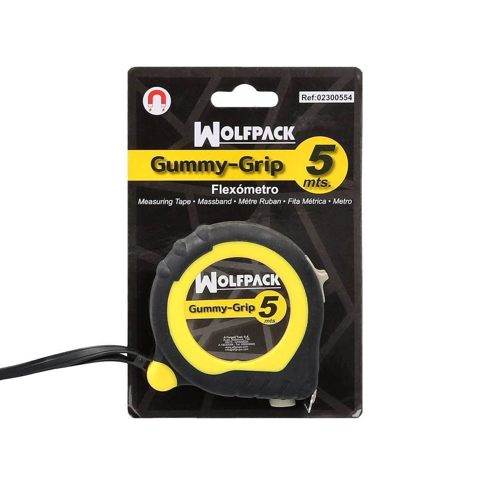 Flexometro Magnetico Grip Topline Con Freno 5 Metros / 19 mm, al por Mayor | Almacén de Ferretería