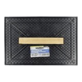 Talocha Plastico 27 x 18 cm, Mango Madera Negra Con Alveolos al por Mayor | Almacén de Ferretería