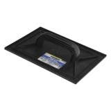 Talocha Plastico 34 x 23 cm, Mango Redondo Negro Con Alveolos al por Mayor | Almacén de Ferretería