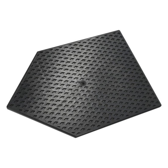 Talocha Plastico Punta Mango Madera 27 x 18 cm, Negro Con Alveolos, al por Mayor | Almacén de Ferretería