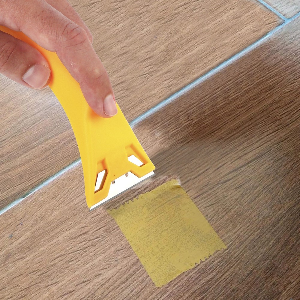 Rascavidrios Plastico Amarillo Hoja 60 mm, Rasqueta Vitroceramica, Rascador Vidrio, Rascador Vitroceramica, al por Mayor | Almac