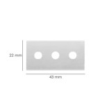 Hoja Rectangular Rascavidrios Domestico ( 5 piezas) al por Mayor | Almacén de Ferretería
