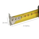 Flexometro Magnetico Grip Topline 5 Metros / 25 mm, Con Freno Metro Magnetico, Medición, Metro Magnetico, Hogar, Bricolaje al po