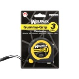 Flexometro Gummy Grip Con Doble Freno Longitud 3 Metros Ancho 16 mm, Magnetico,Metro Medición, Metro Magnetico, Hogar, Bricolaje