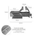 Tornillo Banco Acero 80 mm, Banco De Mesa, Tornillo Sujeción, Abrazadera De Banco al por Mayor | Almacén de Ferretería