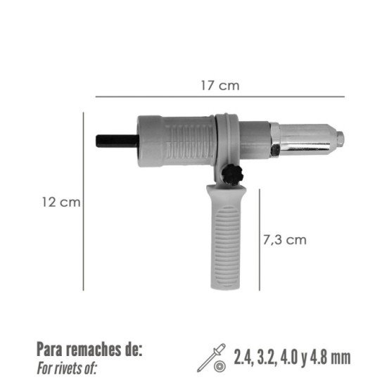 Kit Remachadora Para Taladro al por Mayor | Almacén de Ferretería