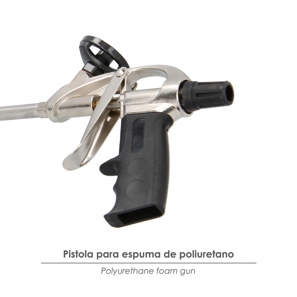 Pistola Para Espuma Poliuretano Con Adaptador PTFE al por Mayor | Almacén de Ferretería