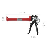 Pistola Silicona Roja/Negra al por Mayor | Almacén de Ferretería