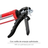 Pistola Silicona Roja/Negra al por Mayor | Almacén de Ferretería