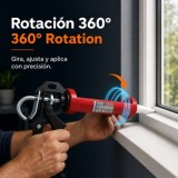 Pistola Silicona Roja/Negra al por Mayor | Almacén de Ferretería