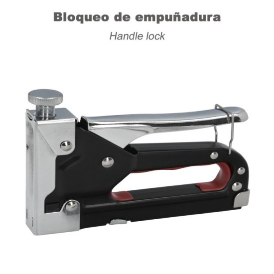 Grapadora Metal Regulable Nº3 4/14mm, al por Mayor | Almacén de Ferretería