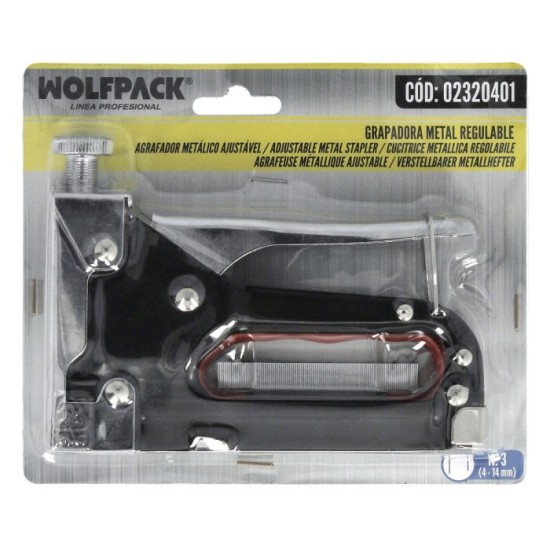 Grapadora Metal Regulable Nº3 4/14mm, al por Mayor | Almacén de Ferretería