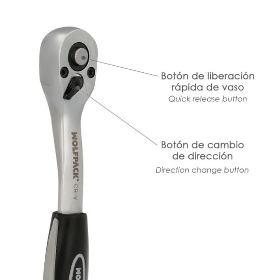 Llave Carraca Plus 1/4 Gran Torsión al por Mayor | Almacén de Ferretería