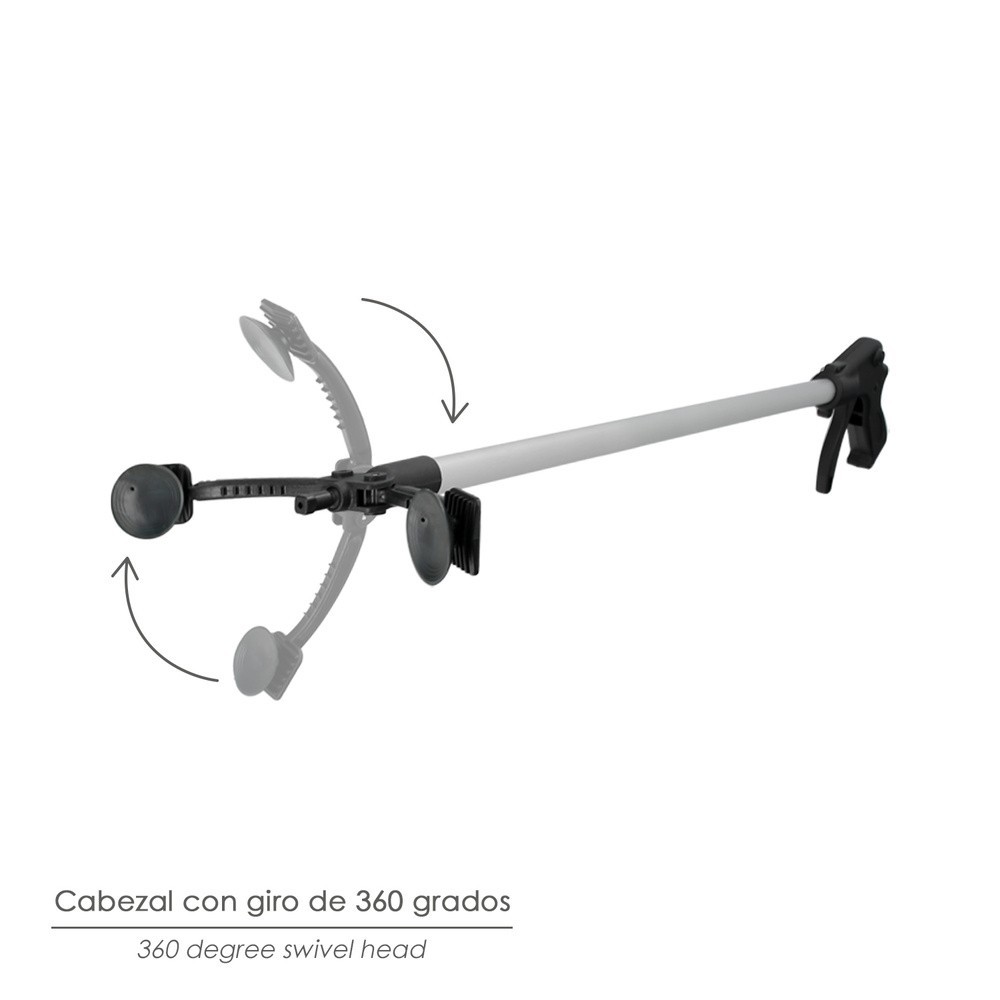 Pinza Coger Objetos 88 cm De Aluminio Con Ventosas y Seguro De Bloqueo al por Mayor | Almacén de Ferretería