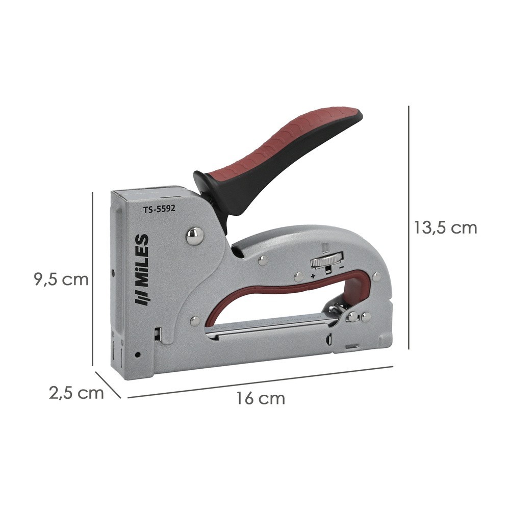 Grapadora Metal Regulable Plus N3 4/14mm al por Mayor | Almacén de Ferretería