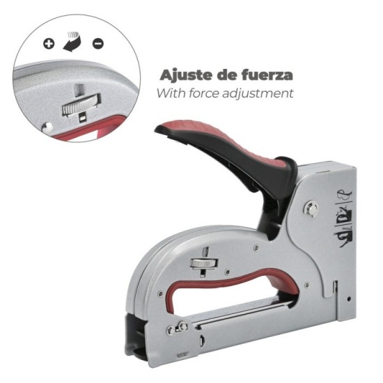 Grapadora Metal Regulable Plus N3 4/14mm al por Mayor | Almacén de Ferretería