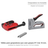 Grapas para grapadora Nº 3, Tamaño 10 mm, (Paquete 1,000 unidades) Grapas Nº 3 Para Grapadora Manual / Electrica al por Mayor | 