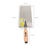 Paleta Wolfpack Mango Madera 341-A / 180 mm, al por Mayor | Almacén de Ferretería
