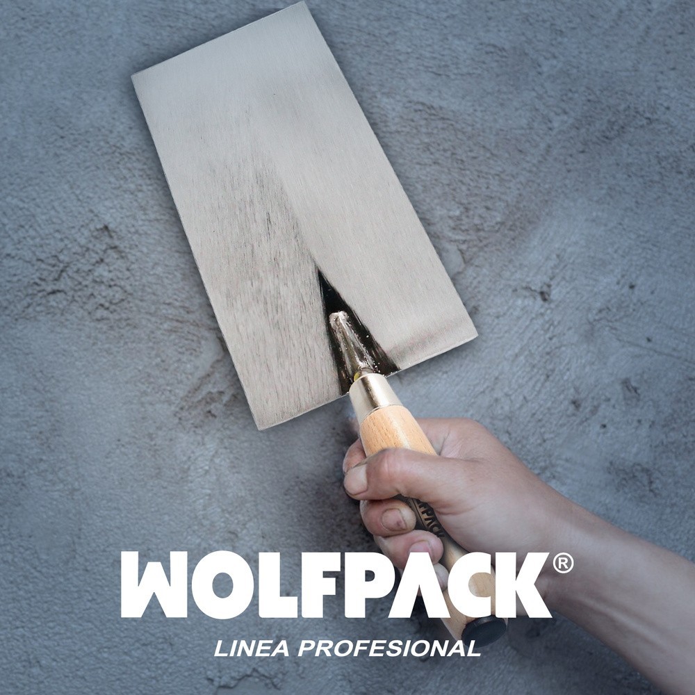 Paleta Wolfpack Mango Madera 341-A / 180 mm, al por Mayor | Almacén de Ferretería