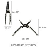 Alicates Multifuncion Especial Cables, Multiherramienta Electricista, Pelacables, Cortacables, Alicates Terminales, Alicates, al