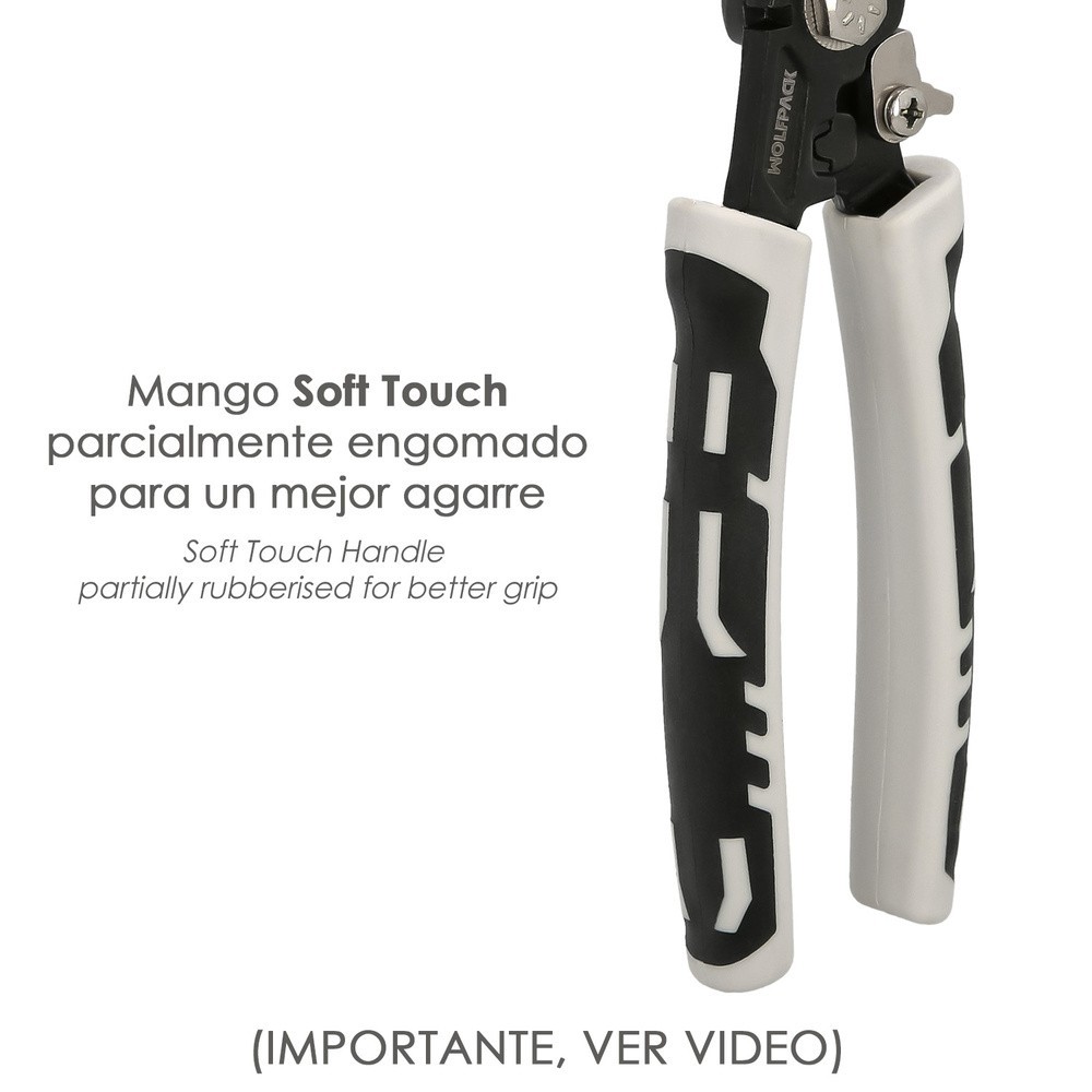 Alicates Multifuncion Especial Cables, Multiherramienta Electricista, Pelacables, Cortacables, Alicates Terminales, Alicates, al