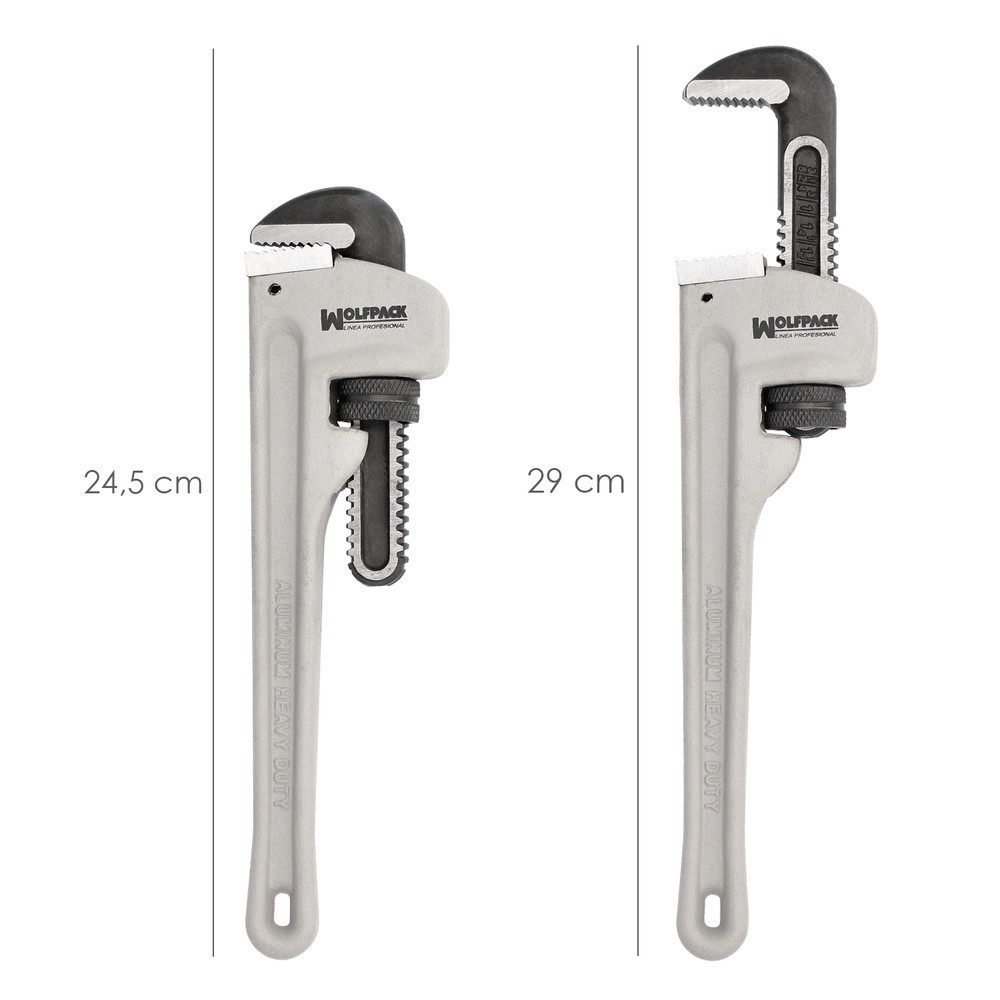 Llave Stillson Heavy Duty Aluminio 10" Llave Para Tubos, Llave Plomeria, Llave Para Tuberias, Llave Grifa, al por Mayor | Almacé