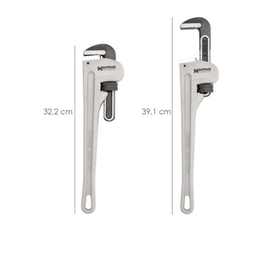 Llave Stillson Heavy Duty Aluminio 14" Llave Para Tubos, Llave Plomeria, Llave Para Tuberias, Llave Grifa, al por Mayor | Almacé