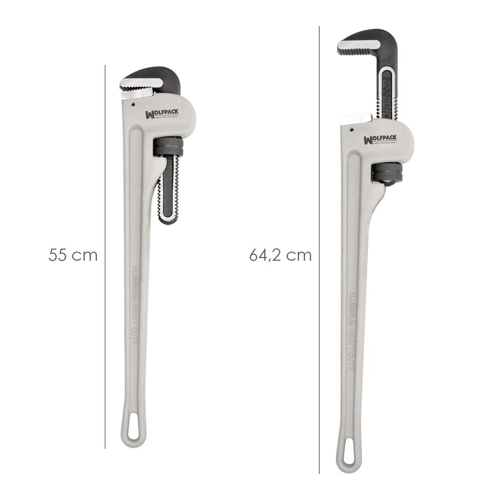 Llave Stillson Heavy Duty Aluminio 24" Llave Para Tubos, Llave Plomeria, Llave Para Tuberias, Llave Grifa, al por Mayor | Almacé
