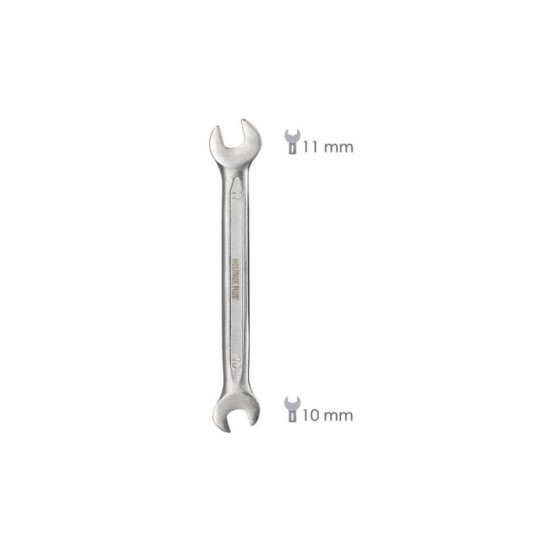 Llave Fija Plus Acero Cromo Vanadio 10x11 DIN 3110, Llaves Fijas Dobles al por Mayor | Almacén de Ferretería