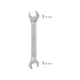 Llave Fija Plus Acero Cromo Vanadio 18x19 DIN 3110, Llaves Fijas Dobles al por Mayor | Almacén de Ferretería